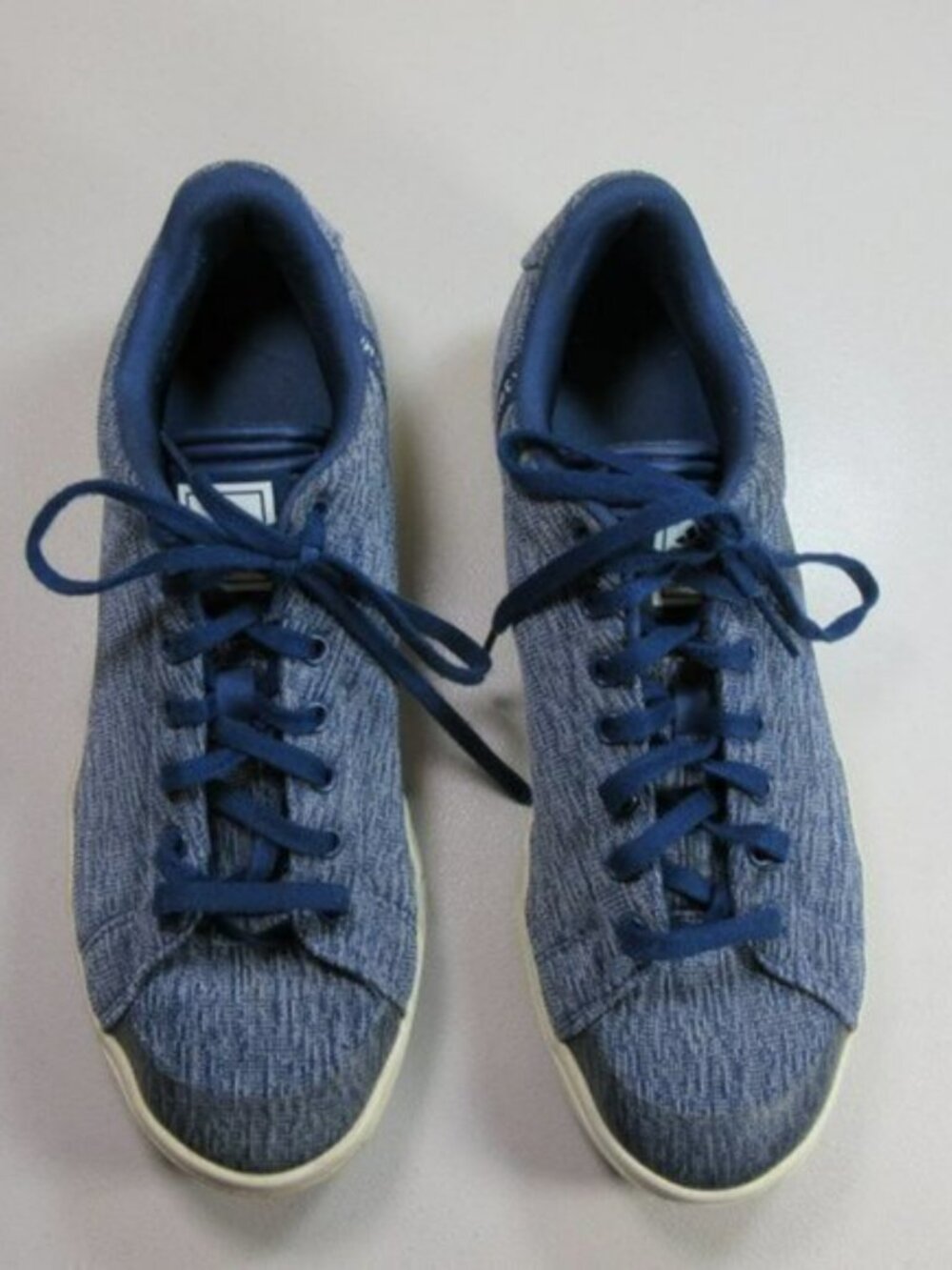 adidas mens blue gray Adicross Classic spikeless golf shoes 8.5 M f33797